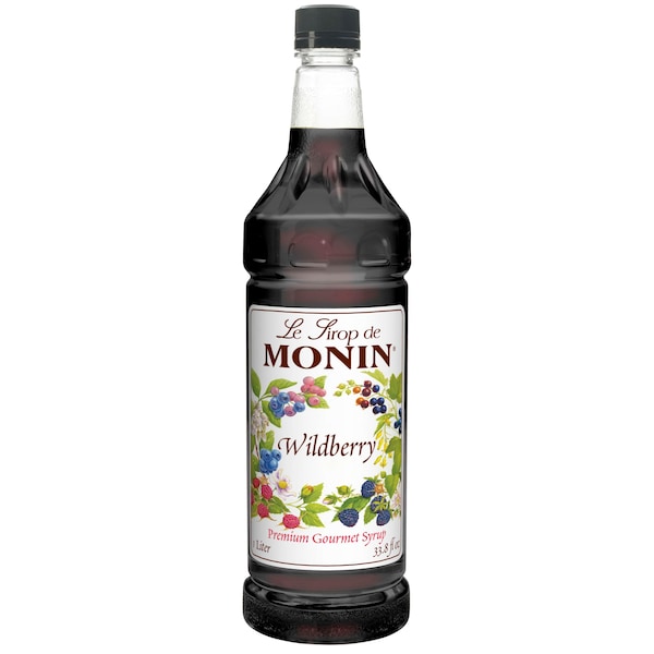 Monin Monin Wildberry Syrup 1 Liter Bottle, PK4 M-FR114F - main